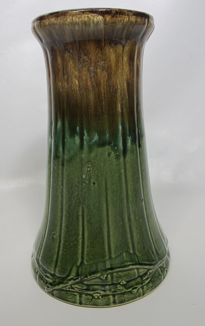 VTG Robinson Ransbottom Roseville Majolica Plant Jardiniere Pedestal